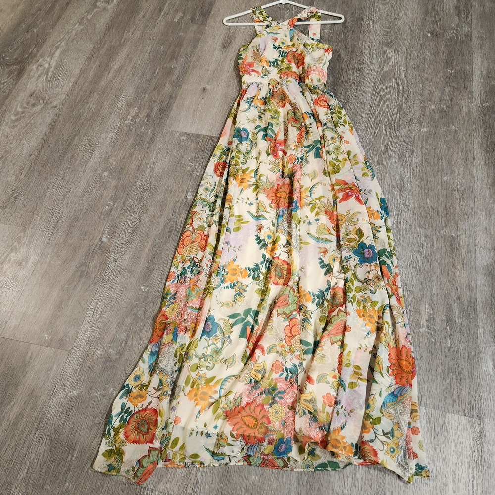 Lulu's Multicolor Floral Maxi Dress - Picture 14 of 15